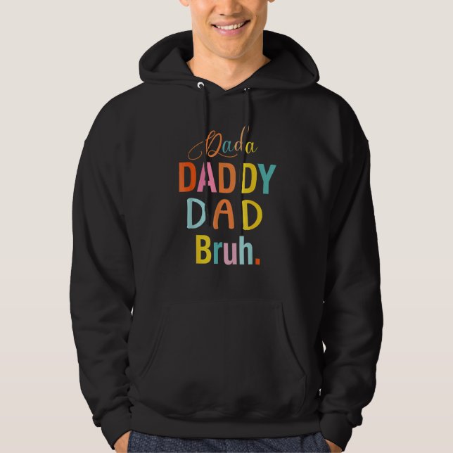 Moletom Pai de Sêmen Dia de os pais Dada Bruh 37 (Frente)