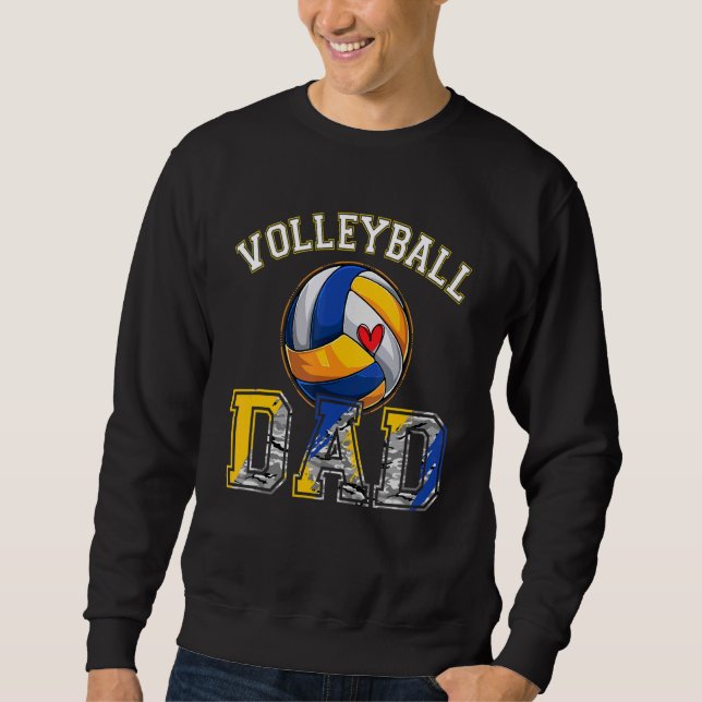 Moletom Pai de vôlei Leopard Jogo do Pai (Frente)