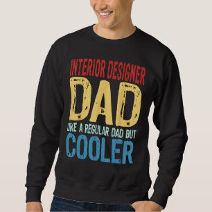 Moletom Pai Designer de Interiores Masculino Como um Pai