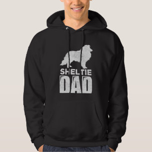 Moletom Pai do Cachorro de Sheepdog de Shetland Pai