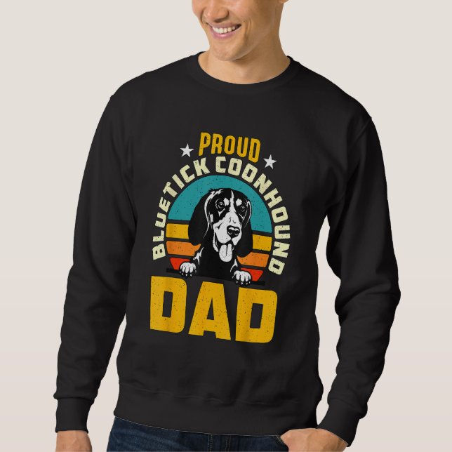 Moletom Pai do Conhound de Bluetick Caucason Raccoon H (Frente)