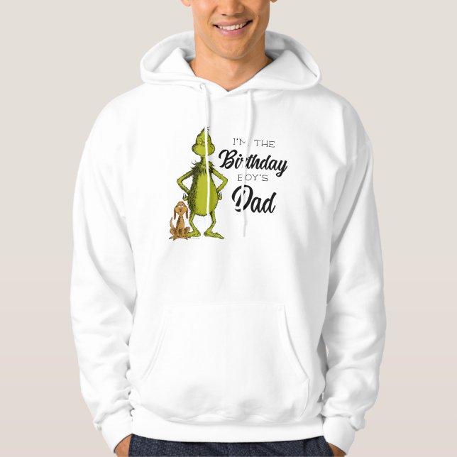 Moletom Pai do Grpolegadas Chalkboard Birthday Boy (Frente)