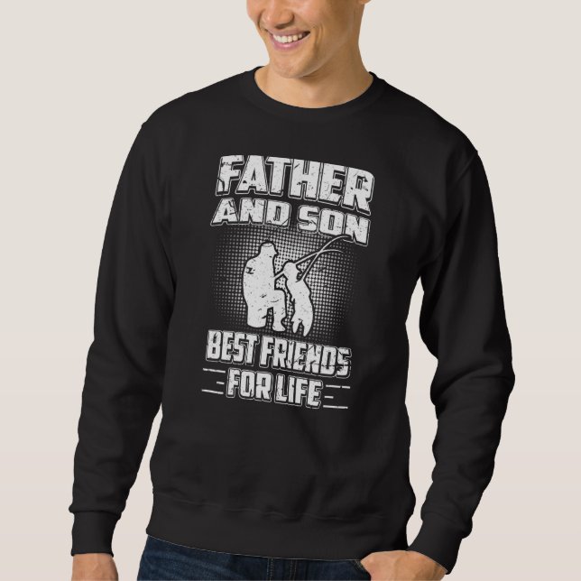 Moletom Pai E Filho Melhores Amigos Para A Vida Perfeita F (Frente)