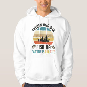 Moletom Pai e Filho Parcerios de Pesca para a Vida Design_