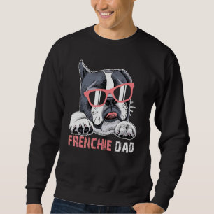 Moletom Pai Francês Tee Para Proprietários De Bulldog Fran