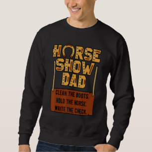 Moletom Pai Jockey Equestrian Showpuling Fathe
