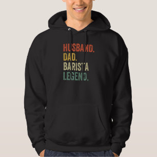 Moletom Pai Marido Barista Legenda Funny Coffee Fath