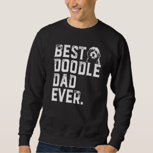 Moletom Pai Mens Goldendoodle Melhor Pai De Portalha Nunca