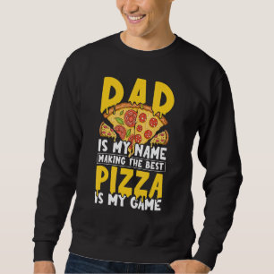 Moletom Pai Padeiro de Pizza Profissional Pizzeria Masculi