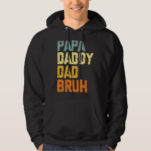 Moletom Pai Pai Papá Bruh Retro Vintage