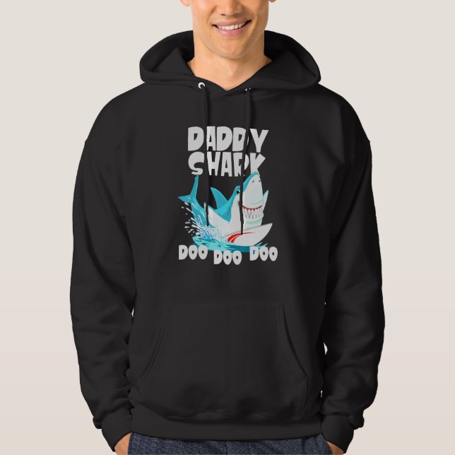 Moletom Pai Shark Doo Doo Doo Tee (Frente)