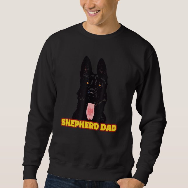 Moletom Pai Shepherd Proprietário do Cachorro Pet (Frente)