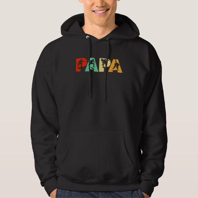 Moletom Pai Skateboard Pai Retro Skate (Frente)