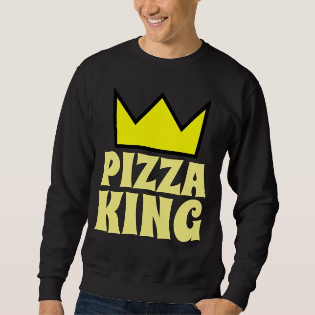 Moletom PAI T-Shirt PIZZA KING (Frente)