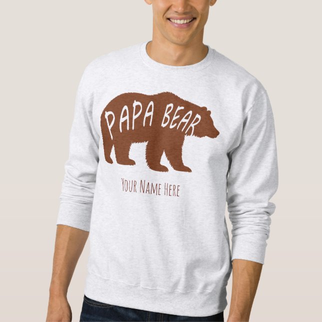 MOLETOM PAI URSO (Frente)