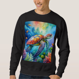 Moletom Painted Sea Turtle 