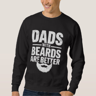 Moletom Pais com barbas são Dias de os pais mais engraçado