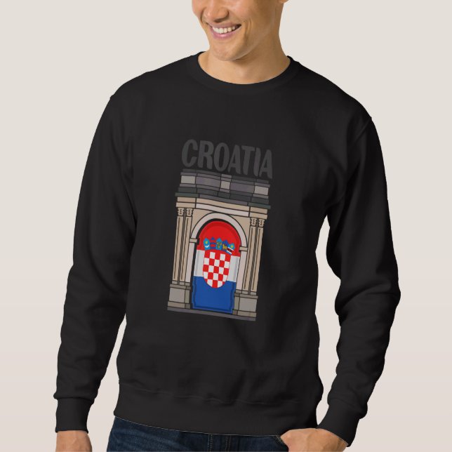 Moletom País Croácia (Frente)