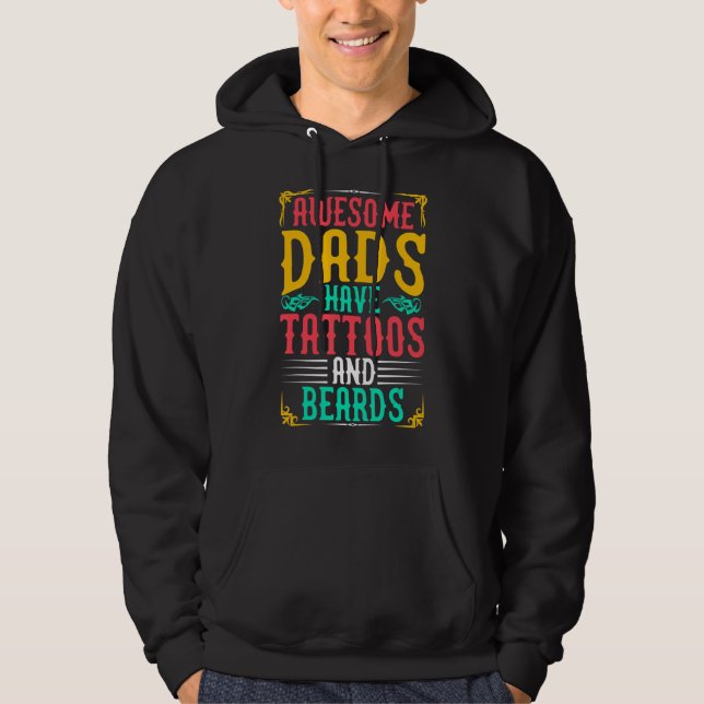 Moletom Pais Fantásticos Têm Tatuagens E Barbas (Frente)