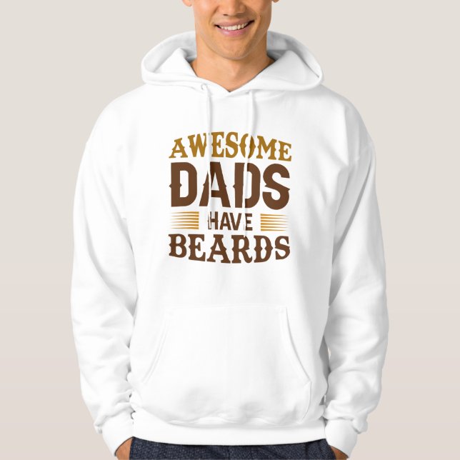 Moletom Pais Incríveis Têm Barbas (Frente)