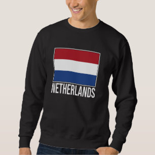 MOLETOM PAÍSES BAIXOS, NEDERLAND FLAG HOLLAND, ORGULHO NEE