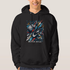 Moletom Paixão Esportiva Dinâmica Hoodie-Bold, Ação