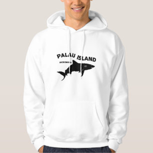 Moletom Palau Island Scuba Mergulhando Com Tubarões