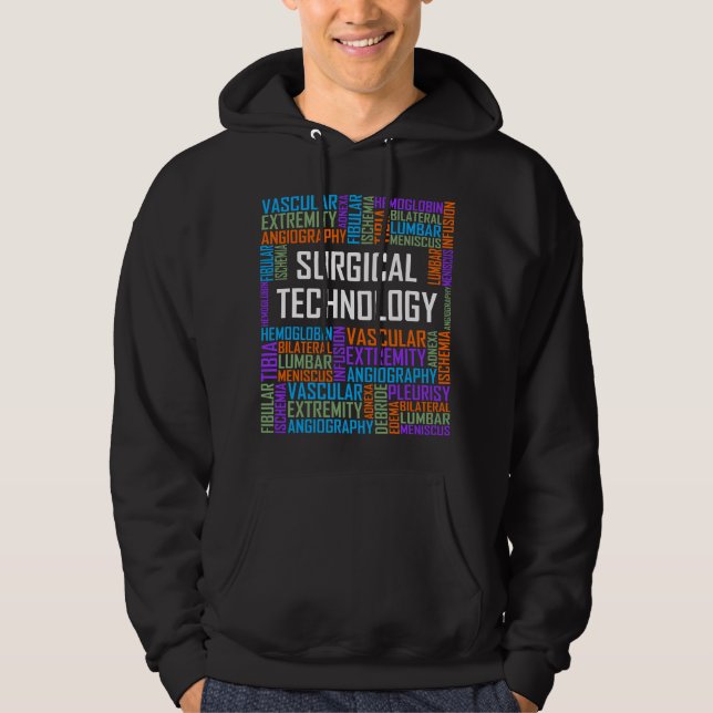 Moletom Palavras de Tecnologia Cirúrgica Presente Tech Tec (Frente)