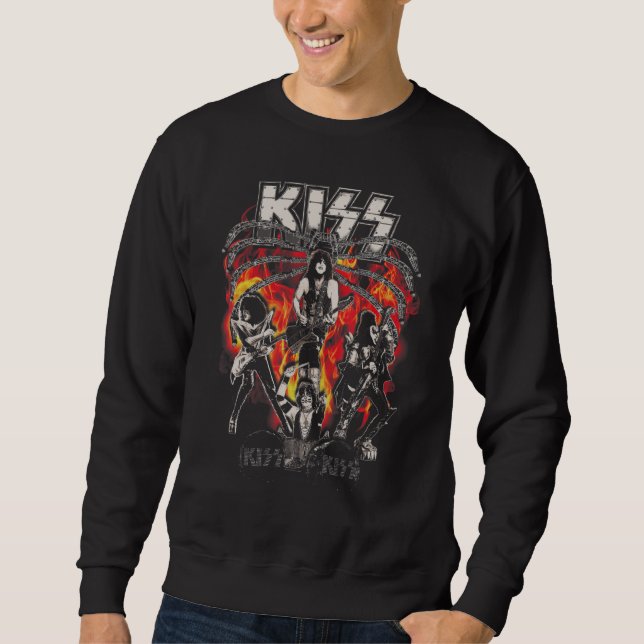 Moletom Palco Kiss Spider (Frente)