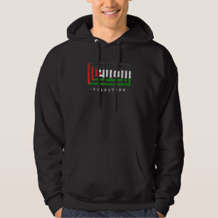 Moletom Palestina Bandeira Palestina Caligrafia Árabe Grát