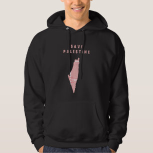 Moletom Palestine Hoodie - Palestina Scarf Hoodie