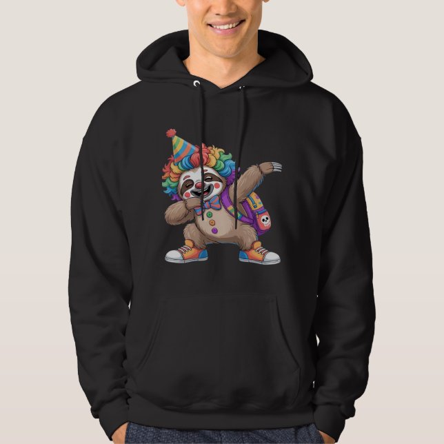 Moletom Palhaço Dançante Dabbing Aranha Assustadora de Hal (Frente)