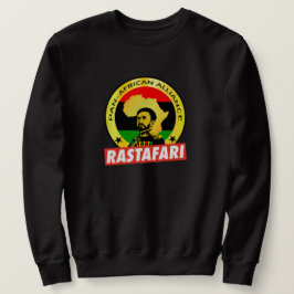 Moletom PAN-AFRICAN-ALLIANCE Africa Jah Rastafari Sweater