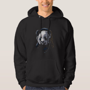 Moletom Panda Bear Motif Cute Animal Fone De Ouvido