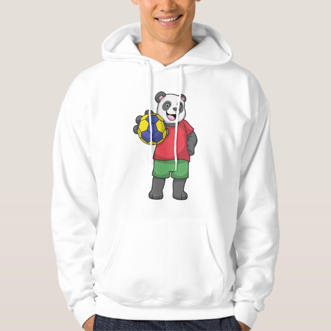 Moletom Panda com Esportes de Handebol (Frente)