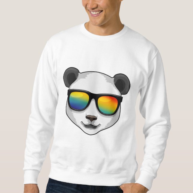 Moletom Panda com óculos de sol (Frente)