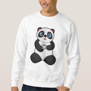 Moletom Panda com Taça de Café
