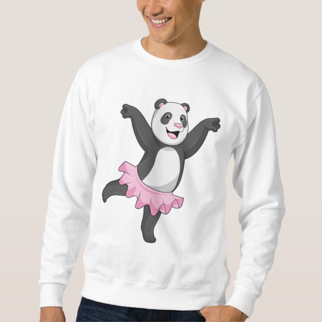 Moletom Panda como Ballerina no Balé (Frente)