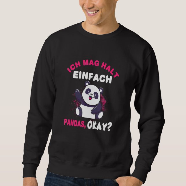 Moletom Panda Cute Panda Bear (Frente)