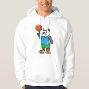 Moletom Panda no Esporte com Basquete