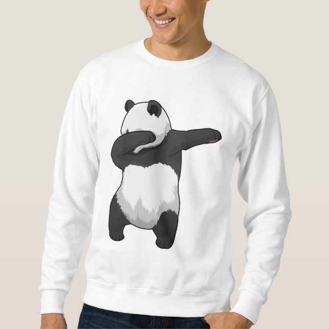 Moletom Panda no laboratório de dança de salto (Frente)