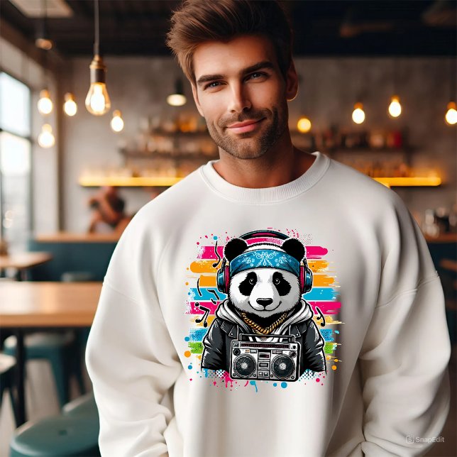 Moletom Panda Rapper (Panda Rapper)