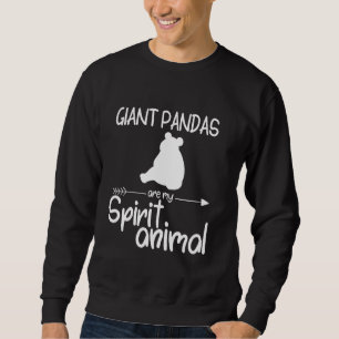 Moletom Pandas Gigantes São Meu Animal Espiritante Para Mu