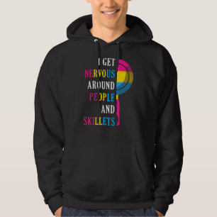 Moletom Pansexual Orgulho Pan Skillet Citação Pansexualida