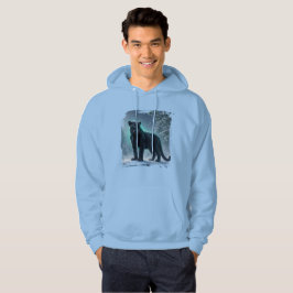 Moletom Pantera Negra da Neve • Brilho do Sonho da Florest