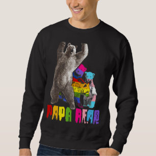 Moletom Papá Bear Lgbt Gay Trans Prioridades Suporte Lgbtq