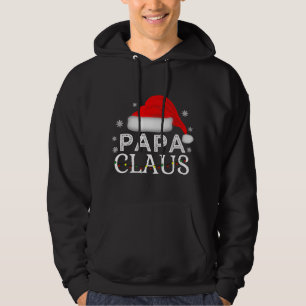 Moletom Papá Claus Engraçado Pai de Correspondência Famili