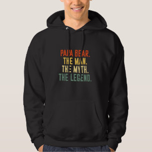 Moletom Papá Oculta Os Homens O Mito A Lenda Melhor Gordur