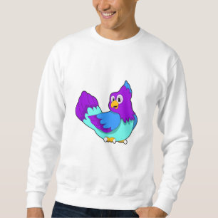 Moletom Papagaio azul