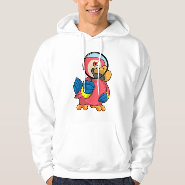 Moletom Papagaio com ampolas (Frente)
